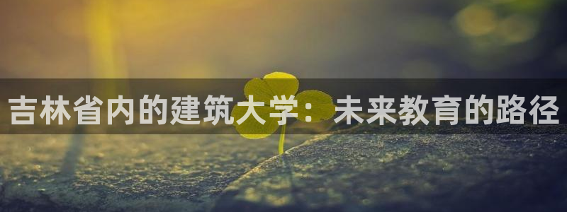 娱乐新航向：吉林省内的建筑大学：未来教育的路径