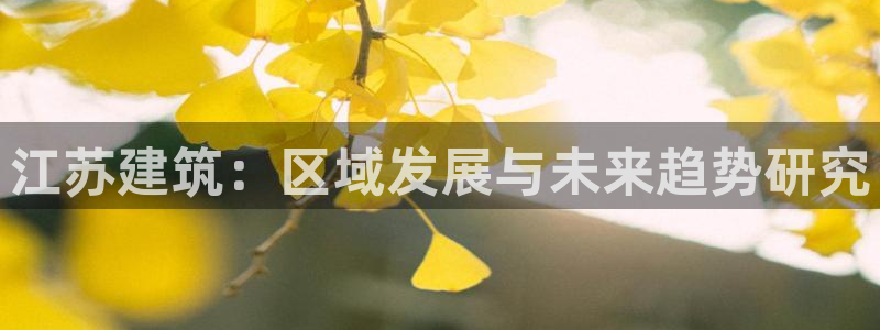 新航娱乐直开怎么下载：江苏建筑：区域发展与未来趋势研究